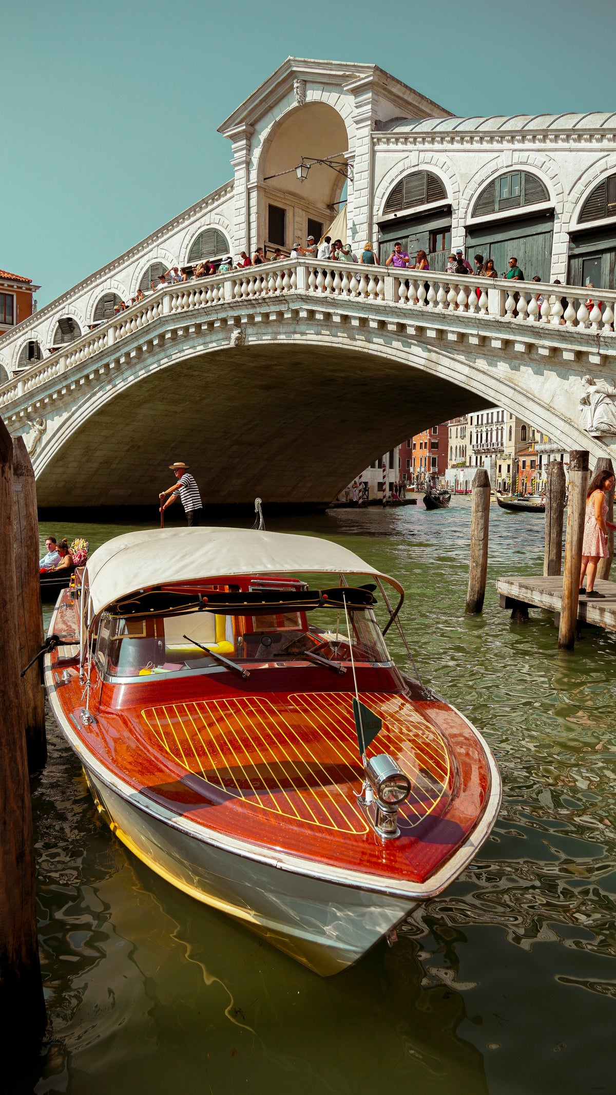Venice with a smartphone