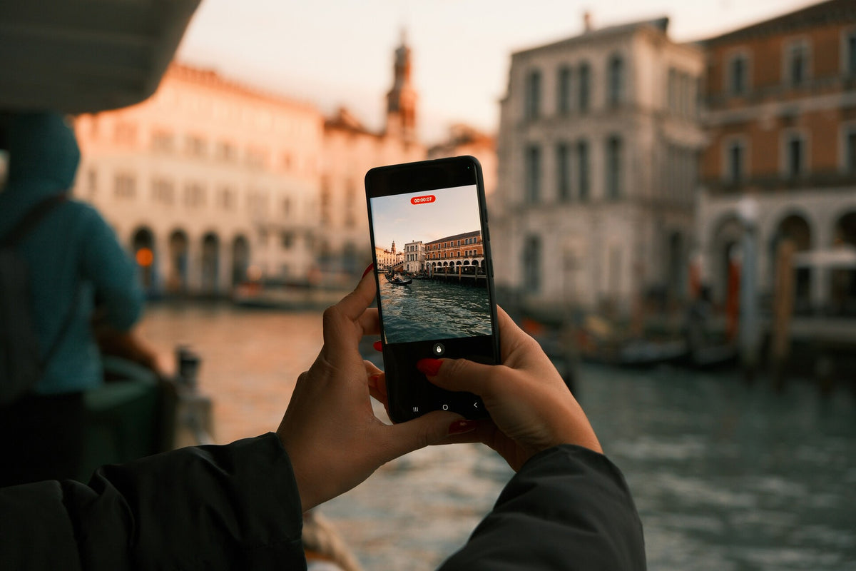 Venice with a smartphone