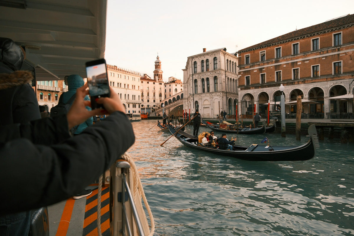Venice with a smartphone